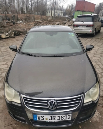 Volkswagen Eos cena 21500 przebieg: 198000, rok produkcji 2009 z Warszawa małe 232